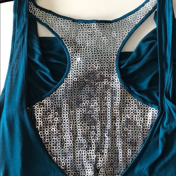 Express Sequined Racer Back - Picture 3 of 5